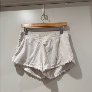 White Athletic Shorts Lululemon